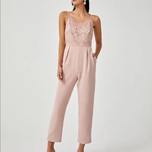 Yasmin Lace Jumpsuit from Boutique